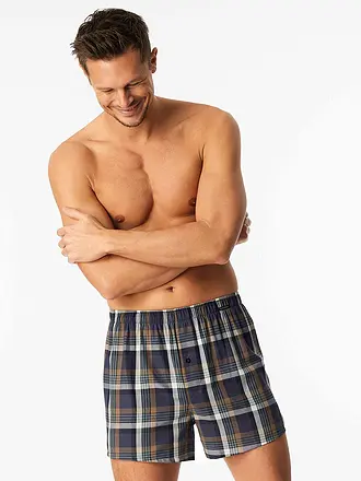 SCHIESSER | Boxershorts 2er Pkg. sortiert 4 | blau